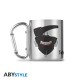 ABYstyle Tokyo Ghoul:re Stainless Steel Mug with Carabiner 235ml - Mask - Krūze ar karabīni