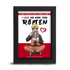 ABYstyle Naruto Shippuden Frame Kraft 15 x 20 cm - I love you more than ramen