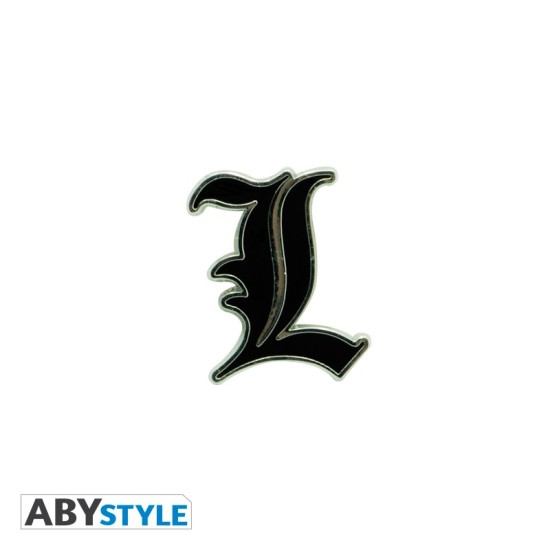 ABYstyle Death Note Metal Pin 3 x 2.5cm - L - Piespraude