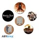 ABYstyle Attack on Titan Pin Badge Pack (6 pcs.) - Characters - Piespraude