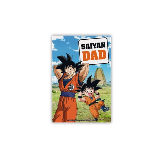 ABYstyle Dragon Ball Super Magnet 5 x 8 cm - Sayan Dad - Magnēts