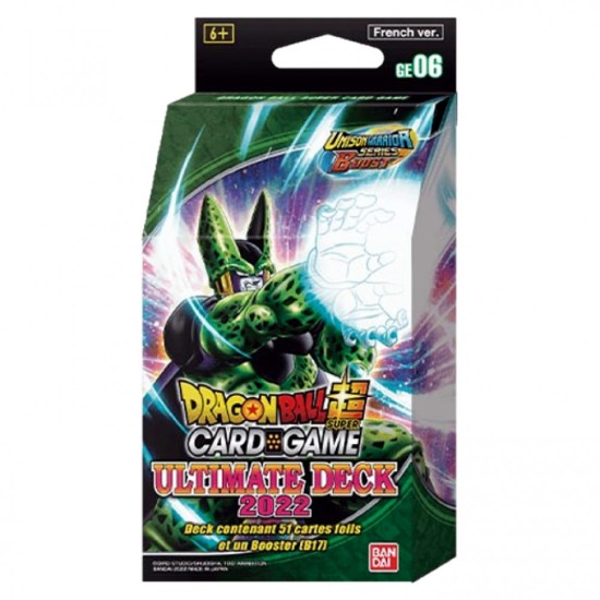 Bandai Dragon Ball Super Card Game TCG Trading Cards - Ultimate Deck 20 FR (Francais) - Kāršu spēle