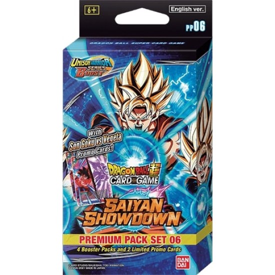 Bandai Dragon Ball Super Card Game TCG Trading Cards - Premium Pack Set 06 EN - Kāršu spēle