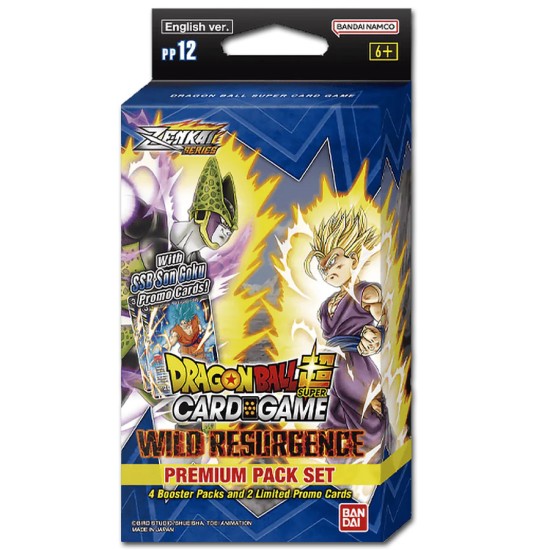 Bandai Dragon Ball Super Card Game TCG Trading Cards - Premium Pack Set 12 EN - Kāršu spēle