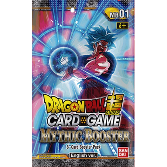 Bandai Dragon Ball Super Card Game TCG Trading Cards - Mythic Booster EN - Kāršu spēle