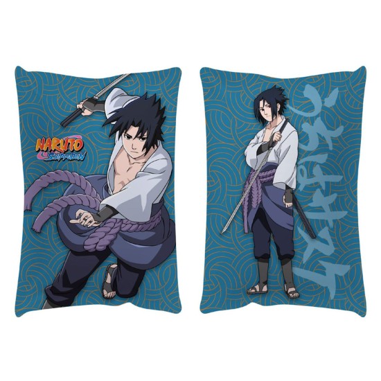 Popbuddies Naruto Hug Size Pillow / Cushion 50 x 33 cm - Sasuke - Dekoratīvais spilvens