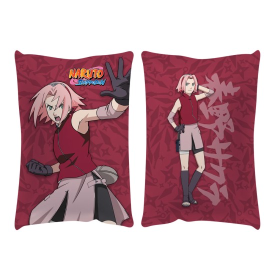 Popbuddies Naruto Hug Size Pillow / Cushion 50 x 33 cm - Sakura - Dekoratīvais spilvens