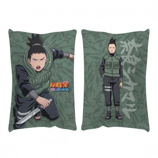 Popbuddies Naruto Hug Size Pillow / Cushion 50 x 33 cm - Shikamaru - Dekoratīvais spilvens