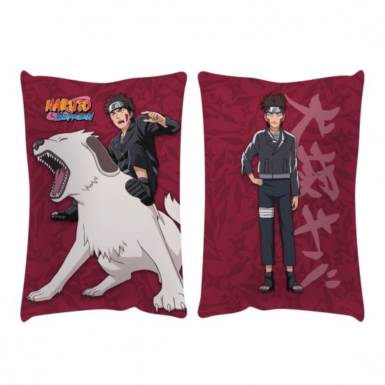 Popbuddies Naruto Hug Size Pillow / Cushion 50 x 33 cm - Kiba - Dekoratīvais spilvens