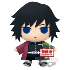 Banpresto Demon Slayer Kimetsu No Yaiba Plush Toy 32cm - Giyu Tomioka - Plīša rotaļlieta