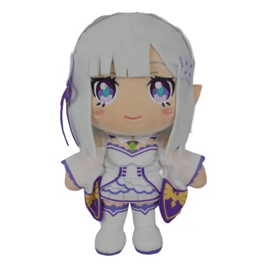 GE Animation Re:Zero Starting Life in Another World Plush Toy 20cm - Emilia Season 2 - Plīša rotaļlieta