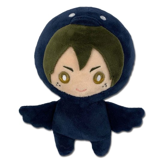 GE Animation Haikyu!! Crow Season 4 Plush Toy 15cm - Tadashi Yamaguchi - Plīša rotaļlieta