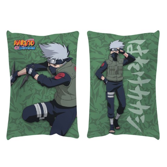 Popbuddies Naruto Hug Size Pillow / Cushion 50 x 33 cm - Kakashi - Dekoratīvais spilvens