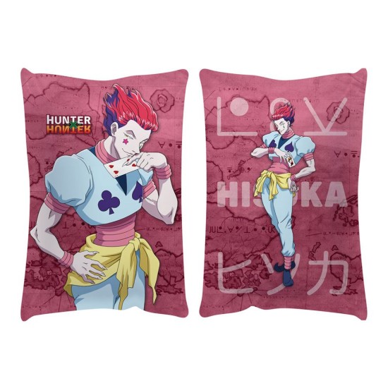 Popbuddies Hunter x Hunter Hug Size Pillow / Cushion 50 x 33 cm - Hisoka - Dekoratīvais spilvens