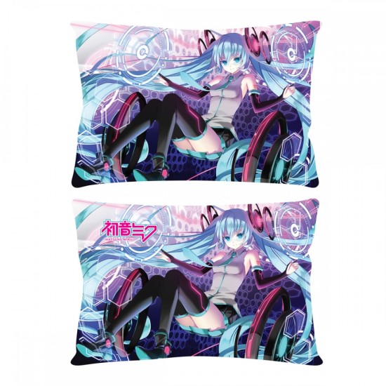 Popbuddies Hatsune Miku Hug Size Pillow / Cushion 50 x 33 cm - Miku - Dekoratīvais spilvens