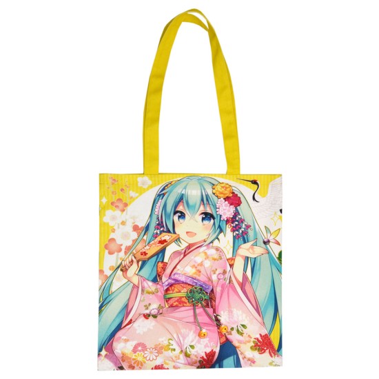 Popbuddies Hatsune Miku Tote Shopping Bag 35 x 40 cm - Kimono - Iepirkumu soma