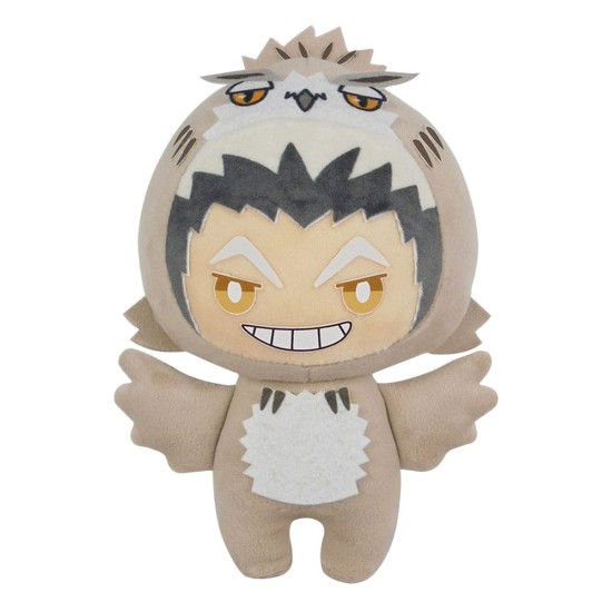 GE Animation Haikyu!! Owl Season 2 Plush Toy 15cm - Bokuto - Plīša rotaļlieta