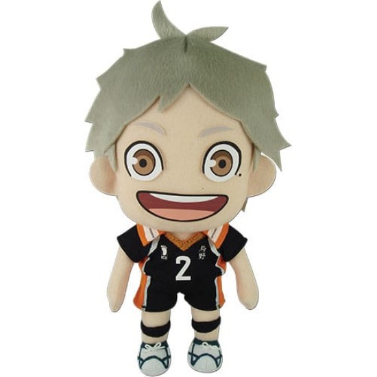 GE Animation Haikyu!! Plush Toy 20cm - Sugawara - Plīša rotaļlieta