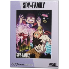 Crunchyroll Spy x Family Puzzle (500 pcs.) 48 x 36 cm - Character Group - Puzle
