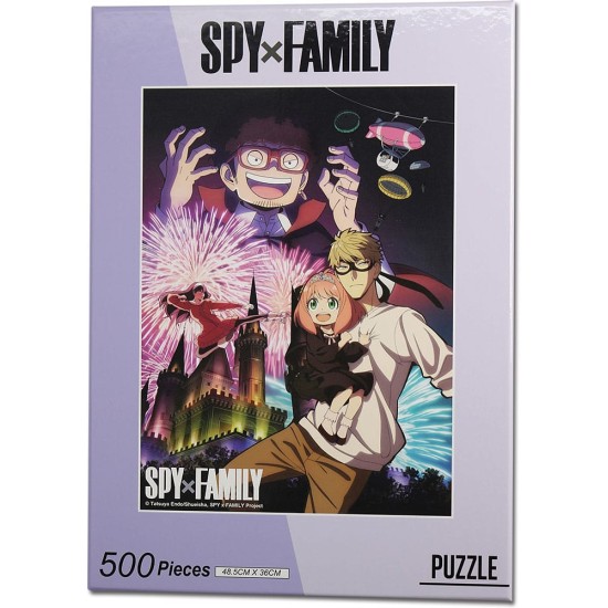 Crunchyroll Spy x Family Puzzle (500 pcs.) 48 x 36 cm - Character Group - Puzle