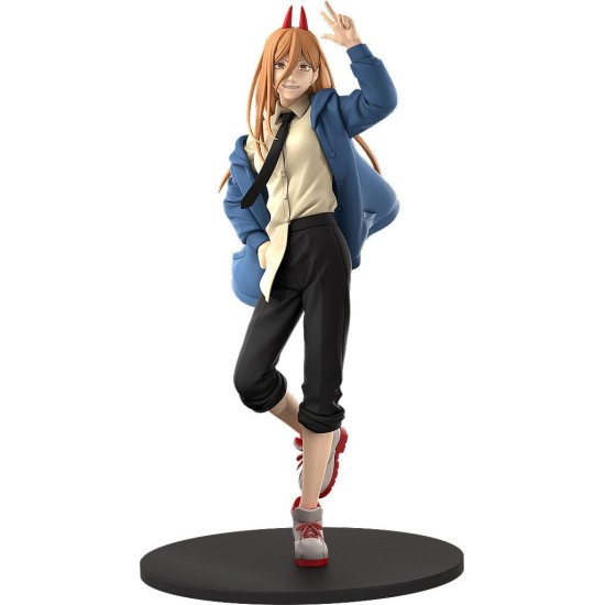 Crunchyroll Chainsaw Man Plamax Figure 20cm - Power - Plastmasas figūriņa