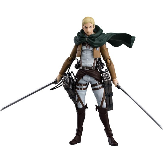 Good Smile Company Attack on Titan Figma Action Figure 15cm - Erwin Smith - Plastmasas figūriņa