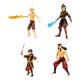 McFarlane Avatar The Last Airbender Action Figures 13cm (4 pcs.) - Final Battle - Plastmasas figūriņas