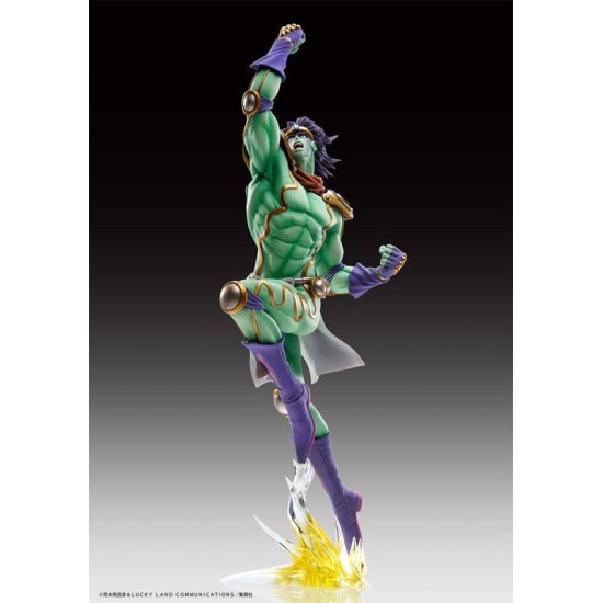 Medicos Entertainment Jojo's Bizarre Adventure Part 3 Super Action Legend Figure 22cm - Star Platinum - Plastmasas figūriņa