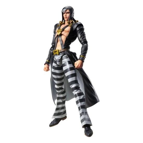 Medicos Entertainment Jojo's Bizarre Adventure Part 5 Super Action Chozokado Figure 16cm - Risotto Nero - Plastmasas figūriņa