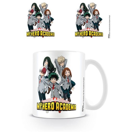 Pyramid My Hero Academia Ceramic Mug 320ml - School Pose - Krūze