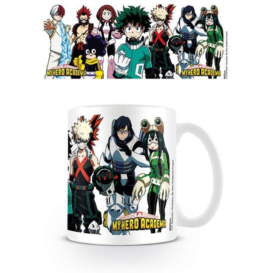 Pyramid My Hero Academia Ceramic Mug 320ml - Academy Costumed Heroes - Krūze