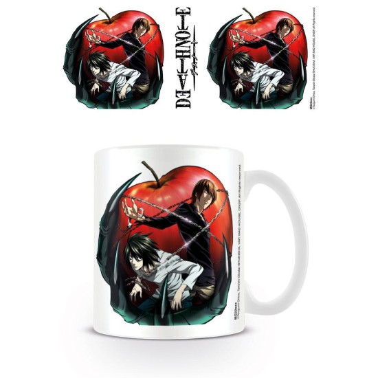 Pyramid Death Note Ceramic Mug 320ml - Apple - Krūze