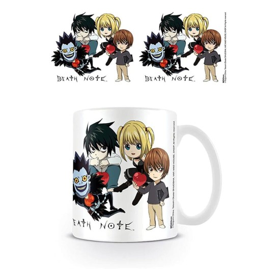 Pyramid Death Note Ceramic Mug 320ml - Chibi - Krūze