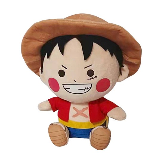 Sakami Merchandise One Piece Plush Toy 25cm - Monkey D. Luffy - Plīša rotaļlieta