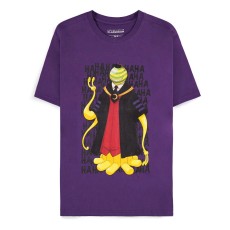 Difuzed Assassination Classroom Koro-Sensei Purple T-shirt - L size / Purple - Men's cotton T-shirt
