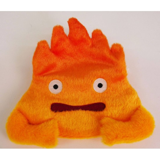 Sun Arrow Howl's Moving Castle Plush Wallet 12cm - Coin Purse Calcifer - Plīša maks