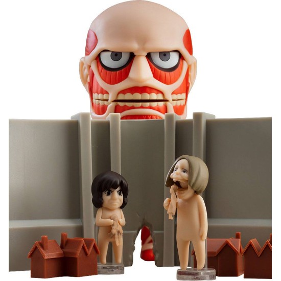 Good Smile Company Attack on Titan Nendoroid Action Figure Colossal Titan Renewal Set 10cm - Figūriņu komplekts