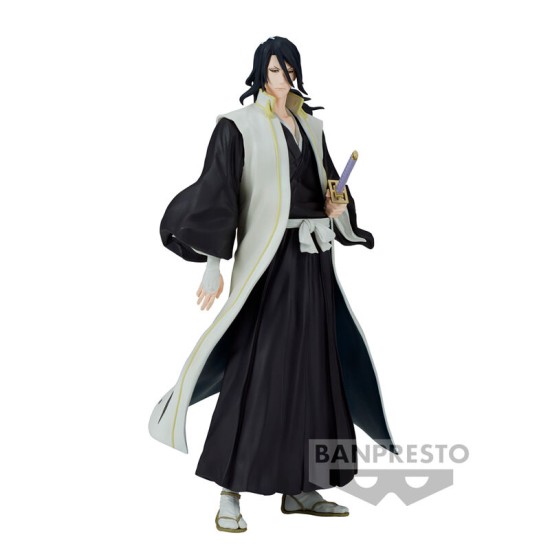 Banpresto Bleach Solid and Souls Figure 17cm - Byakuya Kuchiki - Plastmasas figūriņa