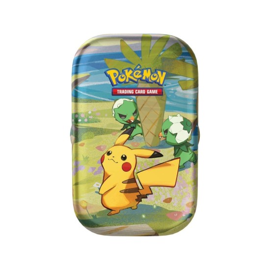 Pokemon Super Card Game TCG Trading Cards - Paldea Friends Mini Tin (3) EN - Kāršu spēle