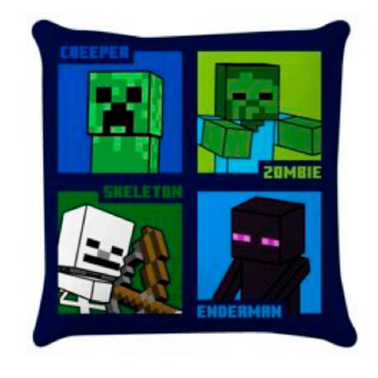 Mojang Studios Minecraft Cushion 40 x 40cm - Dekoratīvais spilvens