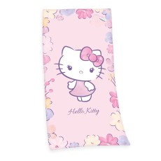 Herding Hello Kitty Velour Beach Towel 150 x 75 cm - Hello Kitty - Pludmales dvielis
