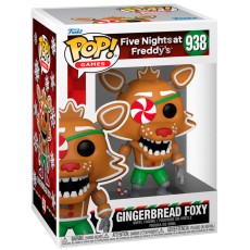 Funko POP! Five Nights at Freddy's Figure 9cm - Holiday Gingerbread Foxy (938) - Vinyl figure