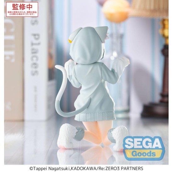 Sega Re:Zero Starting Life in Another World Yumemirize Figure 11cm - Rem Mofumofu - Plastic figure