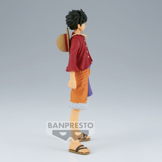 Banpresto One Piece DXF The Grandline Men Wanokuni vol.24 Figure 16cm - Monkey D. Luffy - Plastmasas figūriņa