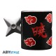 ABYstyle Naruto Shippuden Shuriken Akatsuki Handle 3D Mug 460m