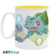 ABYstyle Pokemon King Size Ceramic Mug 460ml - Pikachu and starters - Krūze