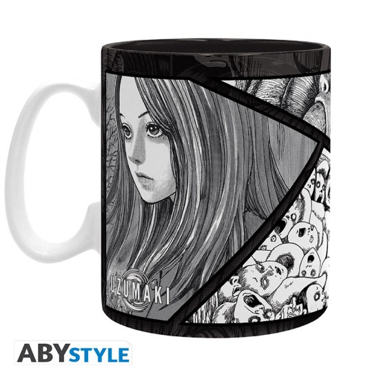 ABYstyle Junji Ito King Size Ceramic Mug 460ml - Uzumaki - Krūze
