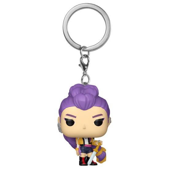 Funko Pocket POP! KPop Demon Hunters Keychain - Rumi - Vinyl keychain
