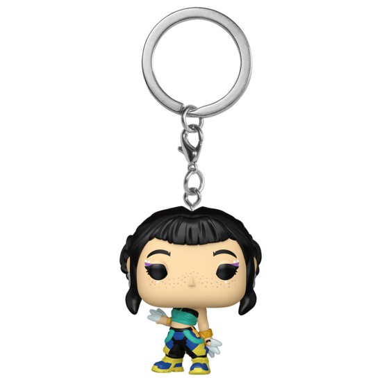 Funko Pocket POP! KPop Demon Hunters Keychain - Zoey - Vinyl keychain