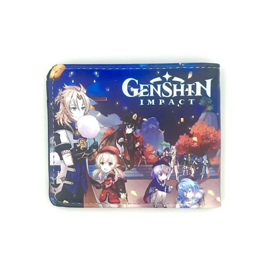 Genshin Impact Wallet 9 x 11cm V1 - Кошелек для денег